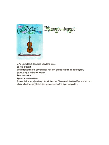 Le Chant du Vide - Acte 1